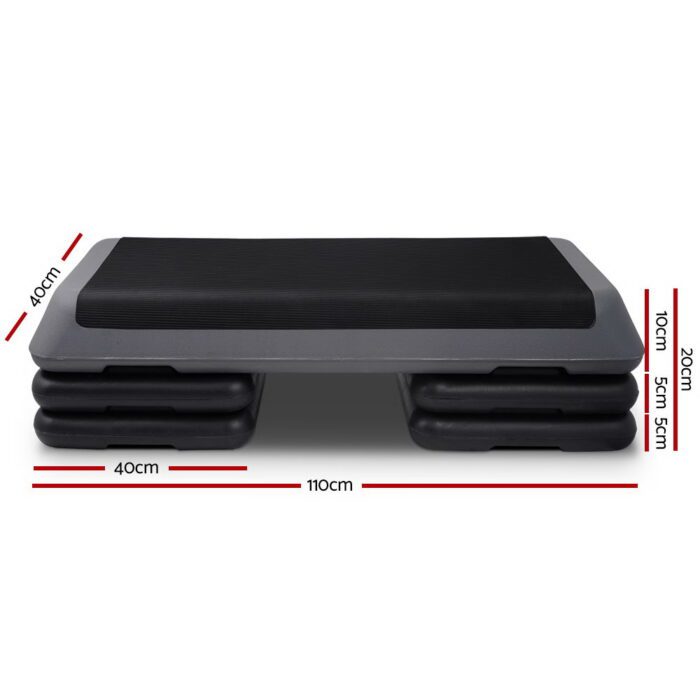 Everfit 3 Level Aerobic Step Exercise Stepper 110cm Gym Home Fitness - Image 2