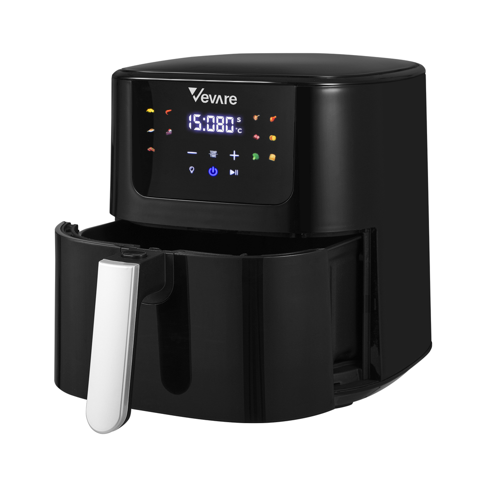 AF-A3-BK-01 Vevare Air Fryer 5L Oven LCD Touch Oil Free Cooker 1500W - Image 1
