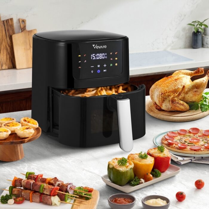 Vevare Air Fryer 5L Oven LCD Touch Oil Free Cooker 1500W - Image 9