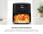 Vevare Air Fryer 5L Oven LCD Touch Oil Free Cooker 1500W - Image 4