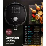 Devanti Air Fryer 2.5L Knob Fryers - Image 4