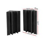 Alpha Acoustic Foam 40pcs Corner Bass Trap Sound Absorption Proofing Treatment - Image 2