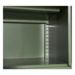 Artiss Buffet Sideboard Metal Cabinet - DOUBLE Green - Image 6