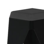 Artiss 2x Bar Stools Puzzle Plastic Foot Stool Black - Image 4