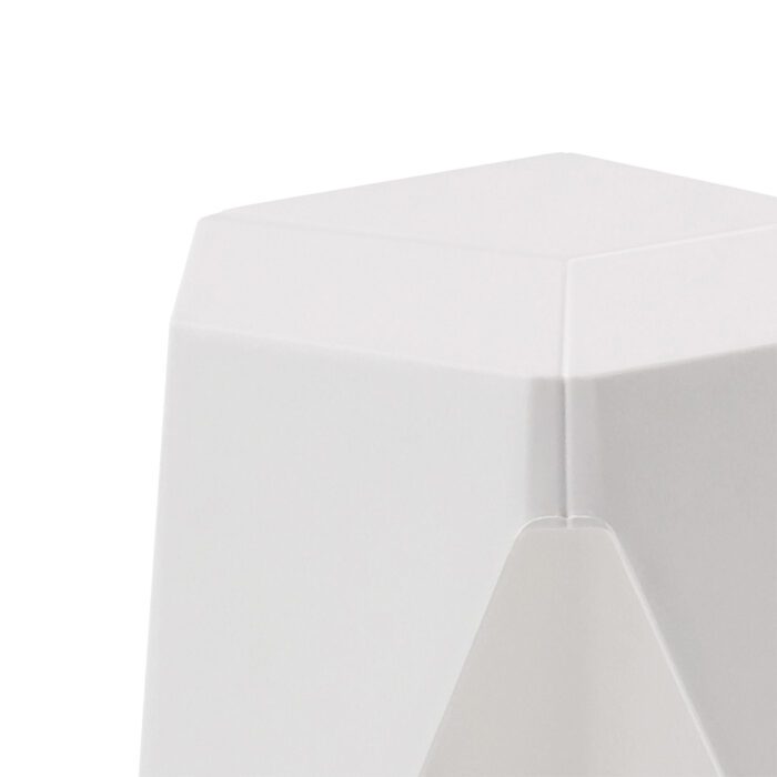 Artiss 2x Bar Stools Puzzle Plastic Foot Stool White - Image 4