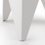 Artiss 4PC Puzzle Stool Bar Stools Stackable White - Image 6