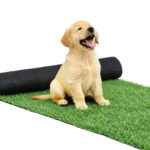 Prime Turf Artificial Grass Turf Rug Fake Grass 2 Rolls 15mm Height 50cm x 2m Indoor Outdoor Synthetic Grass Mat Carpet with Drainage Holes Plastic Plant - Image 6