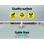 Everfit GoFun 4X1M Inflatable Air Track Mat Tumbling Floor Home Gymnastics Green - Image 4
