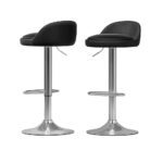 Artiss Bar Table and Stools Set Dining Desk Kitchen Chairs Cafe Pub - Image 3
