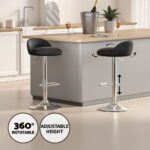 Artiss Bar Table and Stools Set Dining Desk Kitchen Chairs Cafe Pub - Image 6