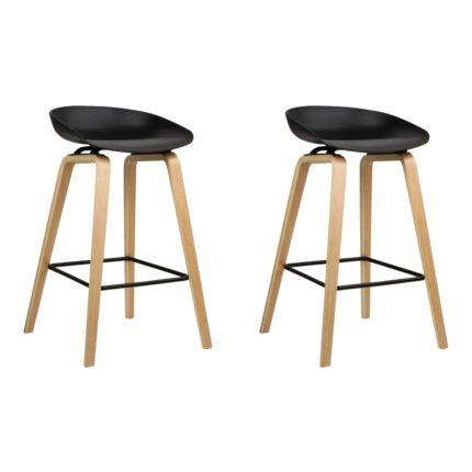Artiss 2x Bar Stools Wooden