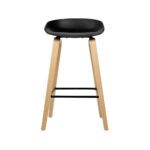 Artiss 2x Bar Stools Wooden - Image 3