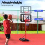 Everfit 1.6M Kids Basketball Hoop Stand System Portable - Image 4