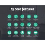 Cefito Electric Bidet Toilet Seat Cover Auto Smart Water Wash Dry Panel Control - Image 4