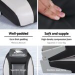 Seamanship 2X Folding Boat Seats Marine Seat Swivel High Back 12cm Padding Black - Image 5