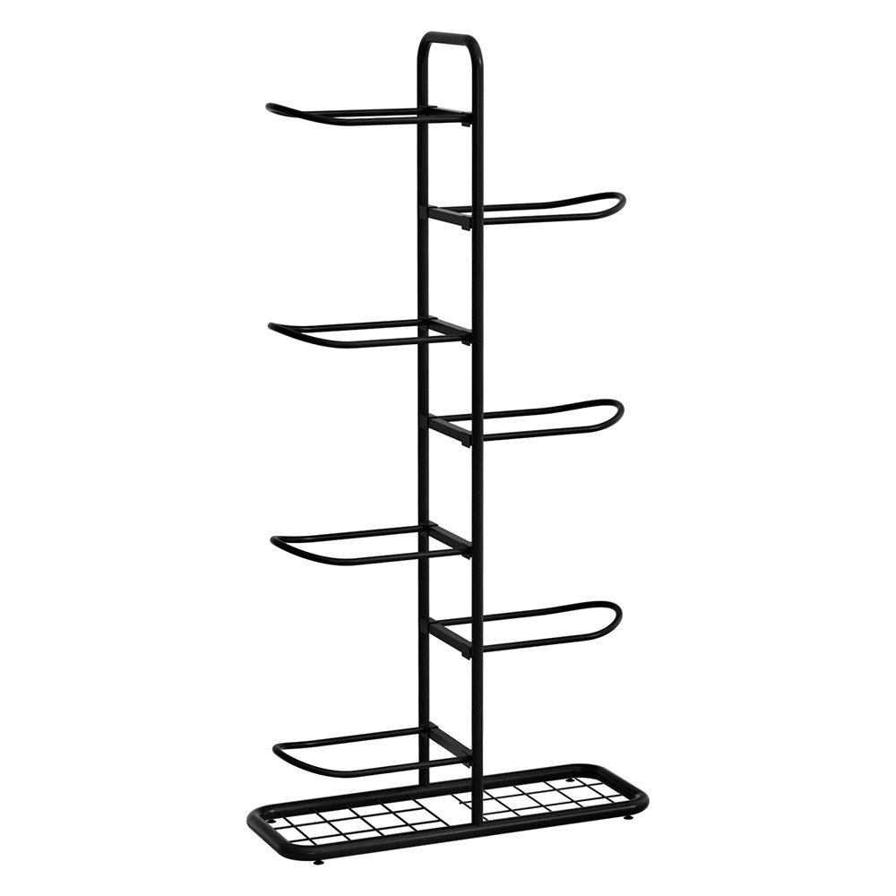BSR-A-H116-BK-202508061806-00 Everfit Ball Storage Rack Sports Equipment Organizer 7-Tier Holder for Garage Gym Black - Image 1