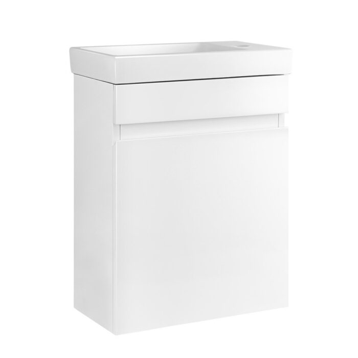 Cefito Vanity Unit 400mm with Basin White - Image 3