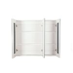 Cefito Bathroom Vanity Mirror with Storage Cabinet - White - Image 3