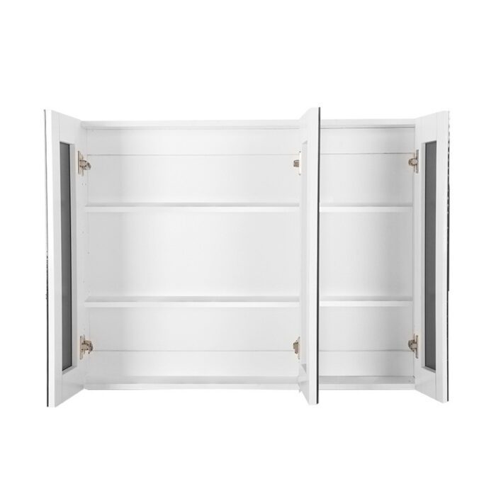 Cefito Bathroom Mirror Cabinet 1200x720mm White - Image 2