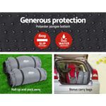 Weisshorn Self Inflating Mattress Camping Sleeping Mat Air Bed Double Set Grey - Image 6