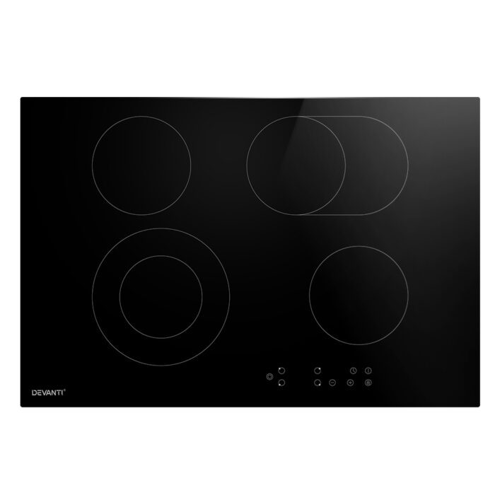 Devanti Electric Ceramic Cooktop 77cm - Image 2