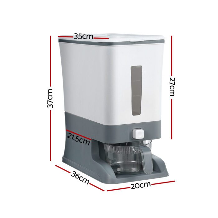 5-Star Chef Cereal Dispenser Rice Container 12KG - Image 2