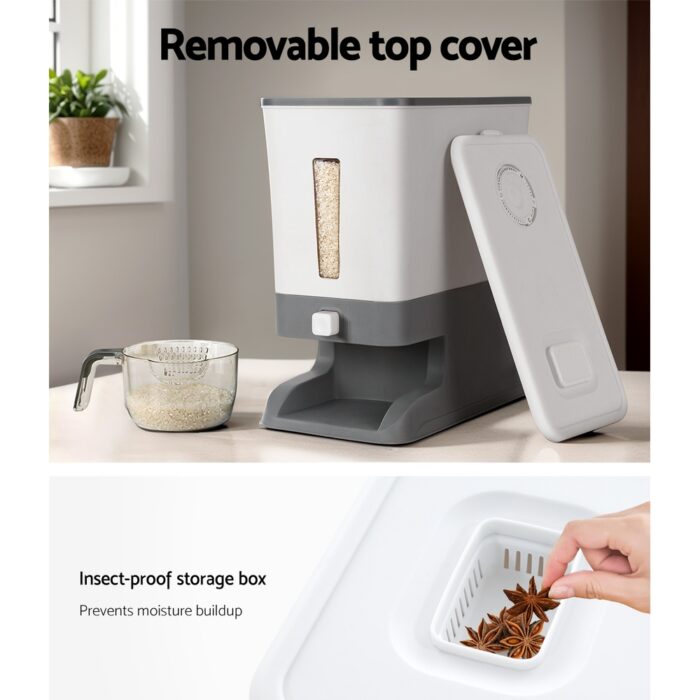 5-Star Chef Cereal Dispenser Rice Container 12KG - Image 5