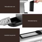 Devanti 20 Bar Coffee Machine Espresso Cafe Maker - Image 6