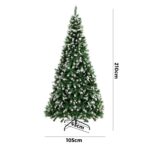 Tinseltown Christmas Tree 2.1M 7FT Snowy Green 1000 tips - Image 6