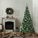 Tinseltown Christmas Tree 2.1M 7FT Snowy Green 1000 tips - Image 7