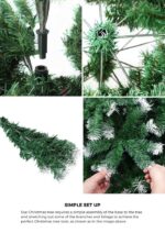 Tinseltown Christmas Tree 2.1M 7FT Snowy Green 1000 tips - Image 4