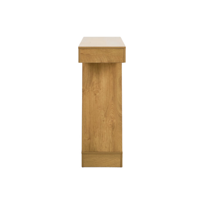 Oikiture Console Table Hallway Narrow Table Entryway Display Shelf - Image 3