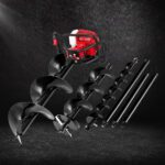 Giantz Post Hole Digger Petrol Motor Drill Extension Auger Bits Kits