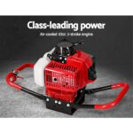 Giantz Post Hole Digger 300mm Petrol Drill Extension Auger Bits - Image 3