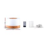 Devanti Aroma Diffuser Aromatherapy Light Wood 500ml - Image 2