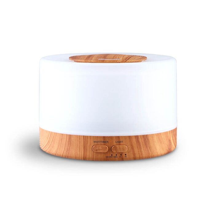 Devanti Aroma Diffuser Aromatherapy Light Wood 500ml - Image 3