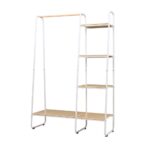 Artiss Wardrobe Clothes Rack Airer Coat Stand 150cm - Image 3