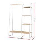 Artiss Wardrobe Clothes Rack Airer Coat Stand 150cm - Image 4
