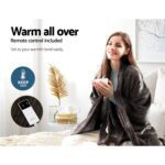 Giselle Bedding Electric Throw Blanket - Chocolate - Image 4
