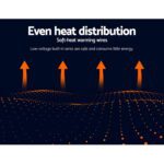 Giselle Bedding Electric Throw Blanket - Chocolate - Image 6