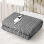 Bedra Electric Heated Throw Rug Washable Silver - Image 10