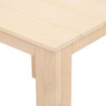 Gardeon Coffee Side Table Wooden Desk Outdoor Furniture Camping Garden Natural - Image 4
