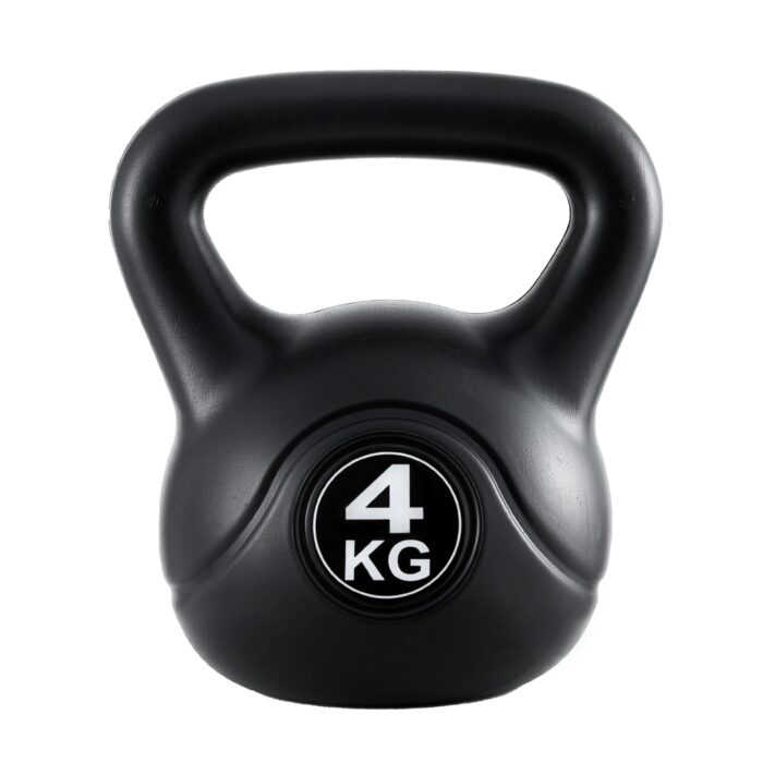 Everfit 4kg Kettlebell Set Weight Lifting Bench Dumbbells Kettle Bell Gym Home - Image 3