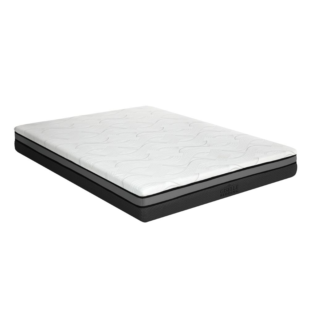 FOAM-B-MFM-H025-D-94854-00 Giselle Bedding Memory Foam Mattress Bed Cool Gel Non Spring 25cm Double - Image 1