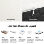 Giselle Bedding Memory Foam Mattress Bed Cool Gel Non Spring 25cm Double - Image 6