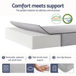 Giselle Foldable Mattress Folding Sofa Bed 4-fold Sleeping Camping Cushion Mat - Image 4