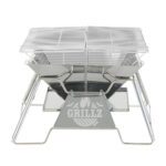 Grillz Fire Pit BBQ Grill with Carry Bag Portable - Image 3