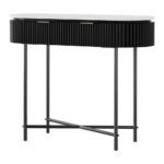 Artiss Console Table 2 Drawers 100CM - Image 3