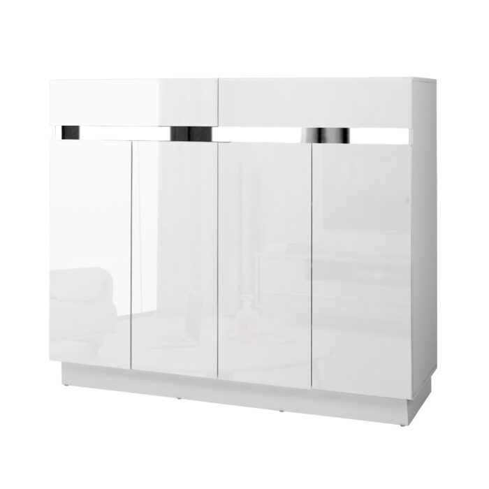 Artiss Shoe Rack Cabinet Storage Cupboard 24 Pairs - Lydia - Image 3