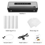 Devanti Food Vacuum Sealer Machine Sealing Cutter 4 Modes Storage Bags 4 Rolls - Image 3